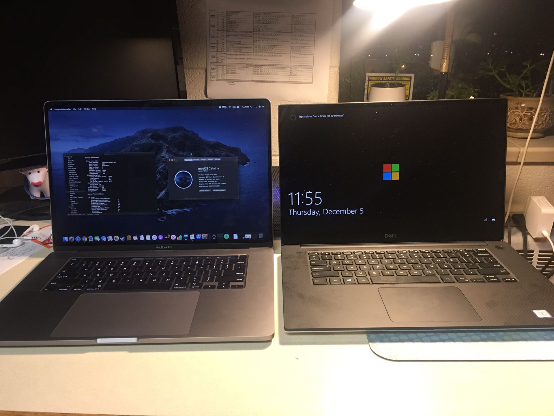 2 Laptops (Dell and Apple) price is for both