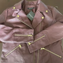 Baccini Faux Leather Jacket 