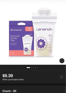 Lansinoh Milk storage bags
