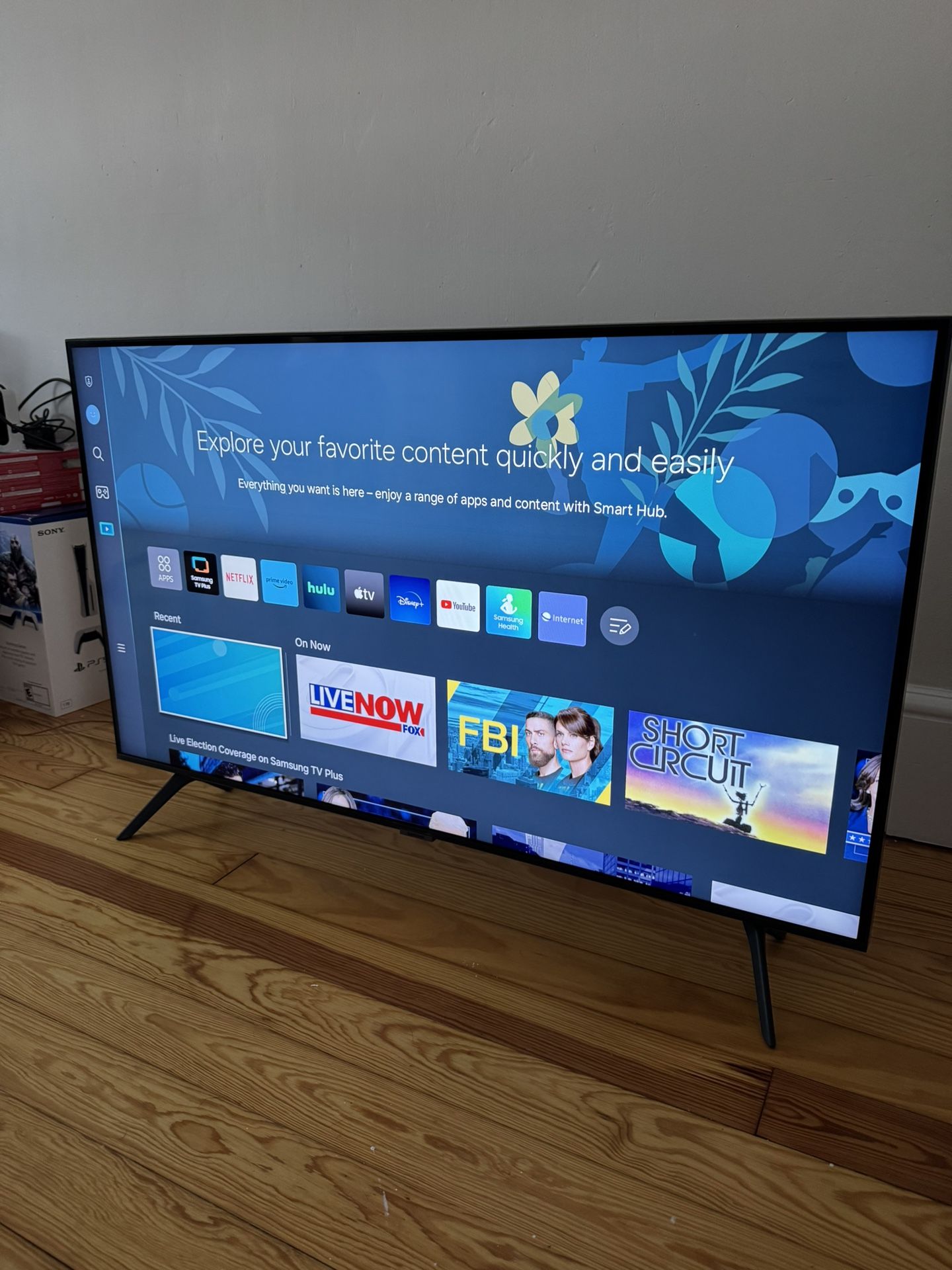 Samsung 43” Crystal UHD 4K TV