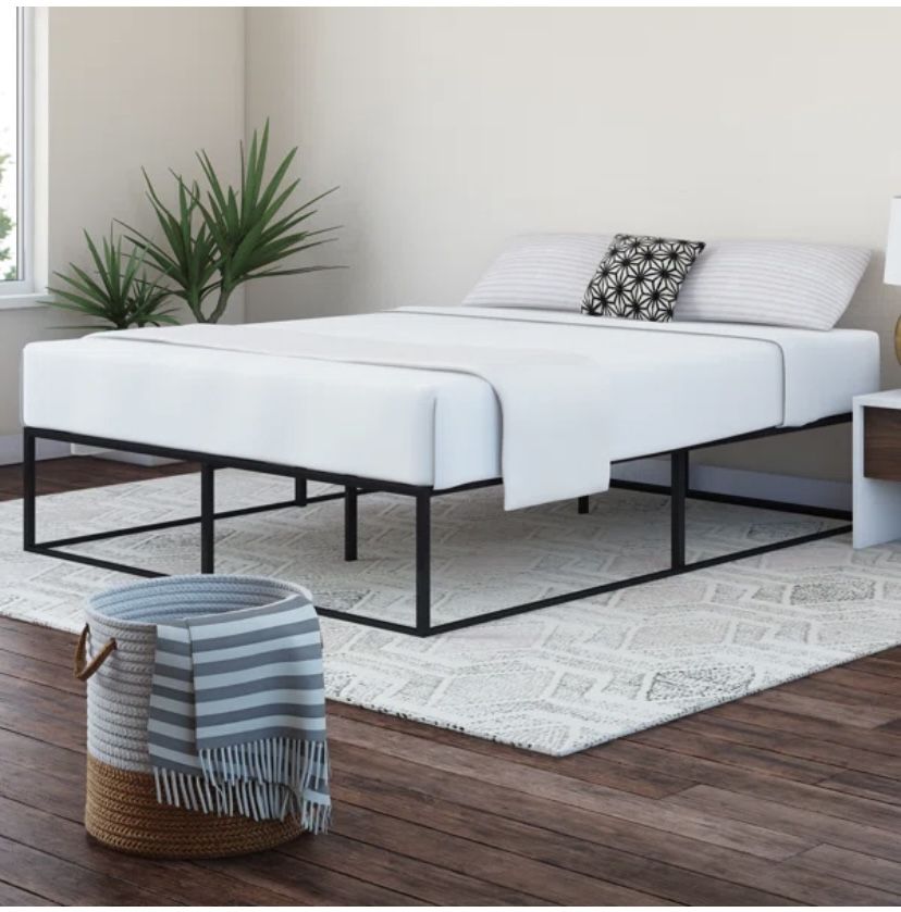 14” Steel King Bed Frame