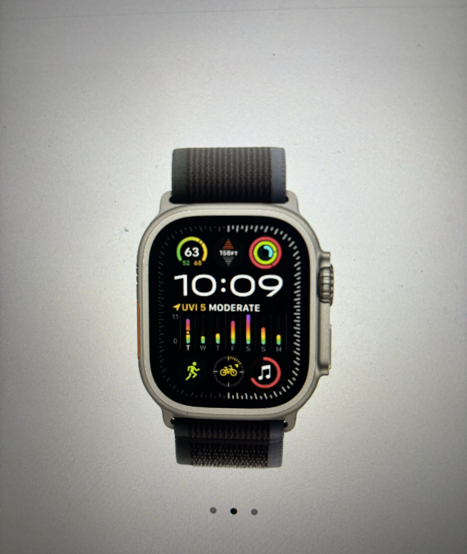 Apple Watch Ultra 2 49mm Titanium Blue/Black TL GPS + Cellular