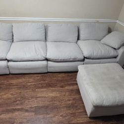 Ashley Furniture Beige Sectional Couch