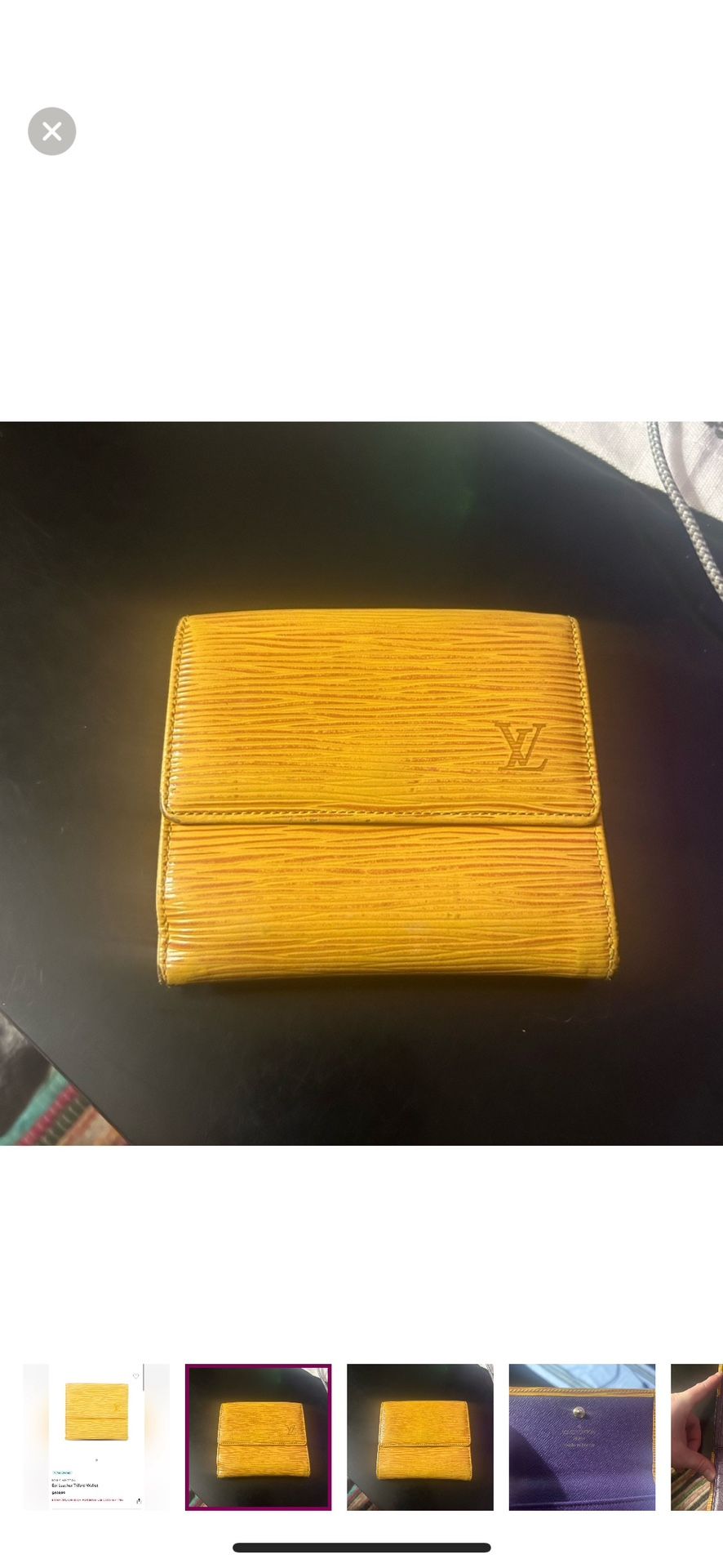 LOUIS VUITTON EPI WALLET 