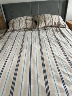 Queen Size Bed (Frame and Mattress)