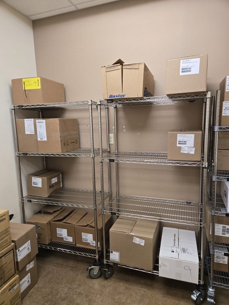 20 Metal Wire Rack Available $170 On Casters