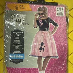 Sock Hop Sweetie Or Bailarina De Los 50 Costume