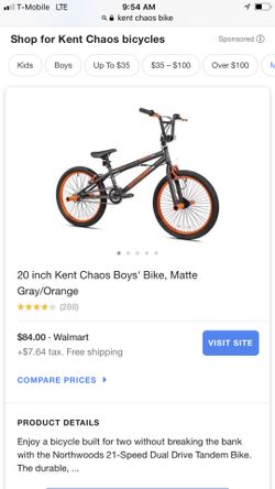 Kent clearance chaos bike