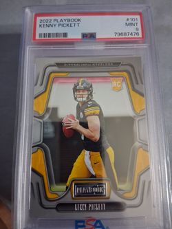 2022 Kenny Pickett rookie card psa 9