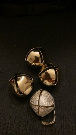 Lot of 4 craft Sleighbells