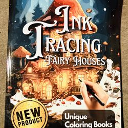 Ink Tracing Coloring Book