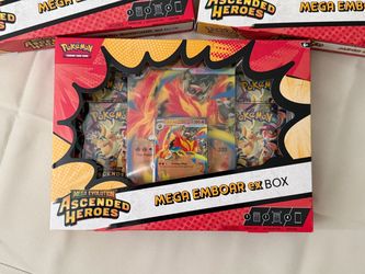 Ascended Heroes Mega Emboar EX Box