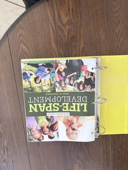Life Span Development Book