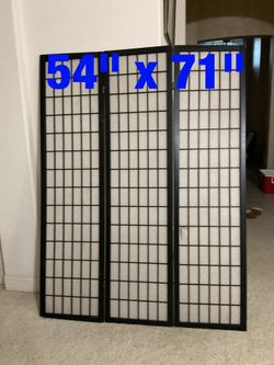 Folding screen  -  $30