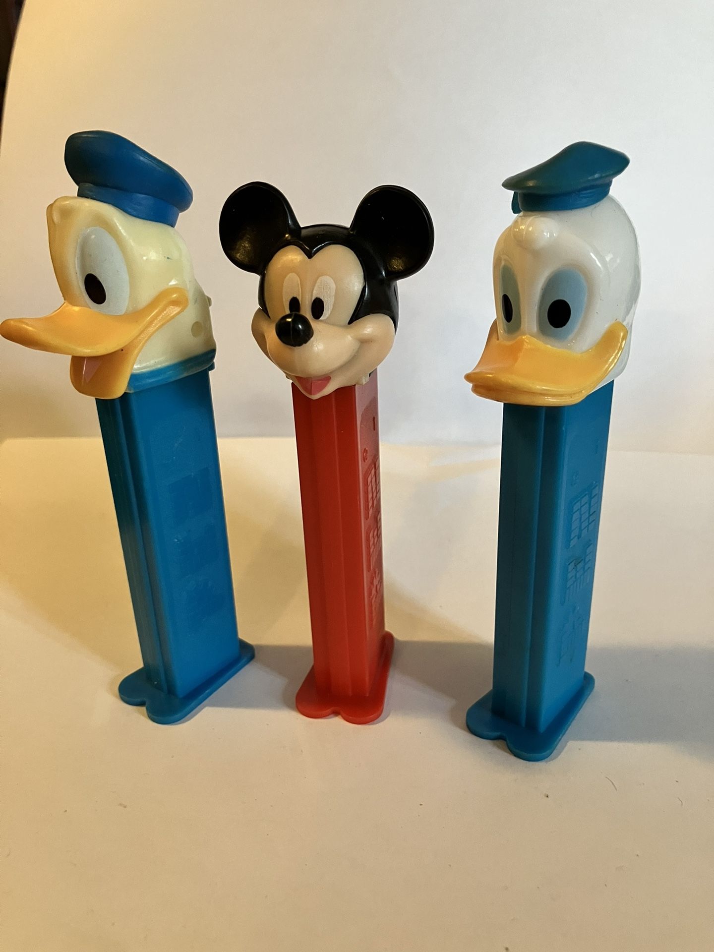 Disney PEZ Dispenser Trio - Donald Duck & Mickey Mouse!