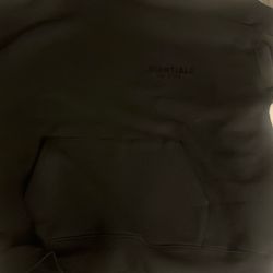 Black Essentials Hoodie 