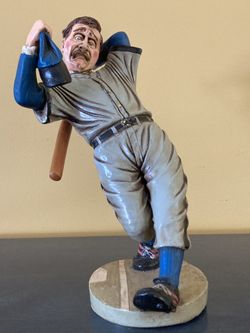 PETER MOOK BASEBALL SCULPTURE RARE MINT CONDITION