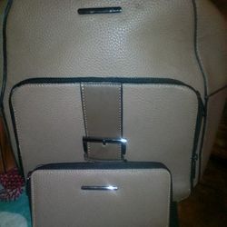 Fashionable Backpack with wallet 