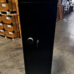New Assembled-Large Gun Safe for 10-14 Rifles - Biometric Fingerprint Access, Removable Shelves & Pistol Storage for Home Security.(XL)