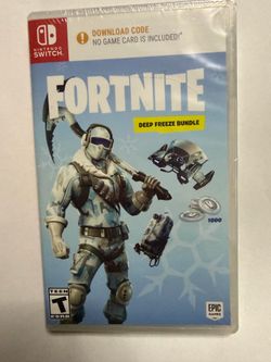 Nintendo switch Fortnite deep freeze new