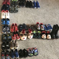 Toddler Boy Shoes Lot 4-11 Nike, Jordan, Converse, Adidas , Avengers
