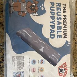 NEW:  Premium reusable PUPPY PAD