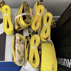 18x E-Track Ratchet Strap, 2" × 15' (60% OFF)