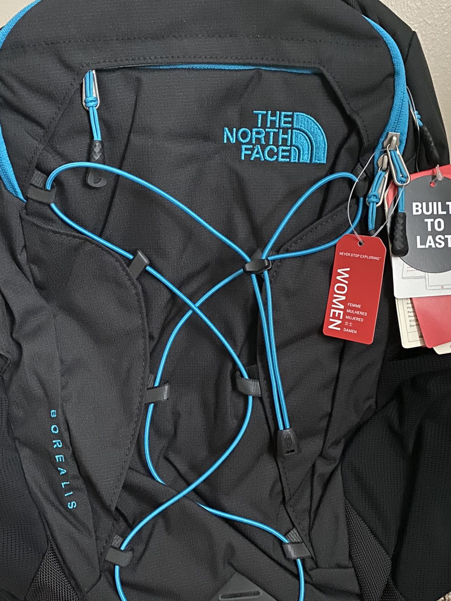 The North Face Borealis Backpack Black/Teal