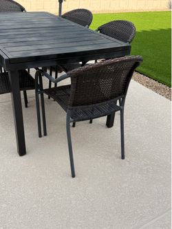 Patio Chairs only 6