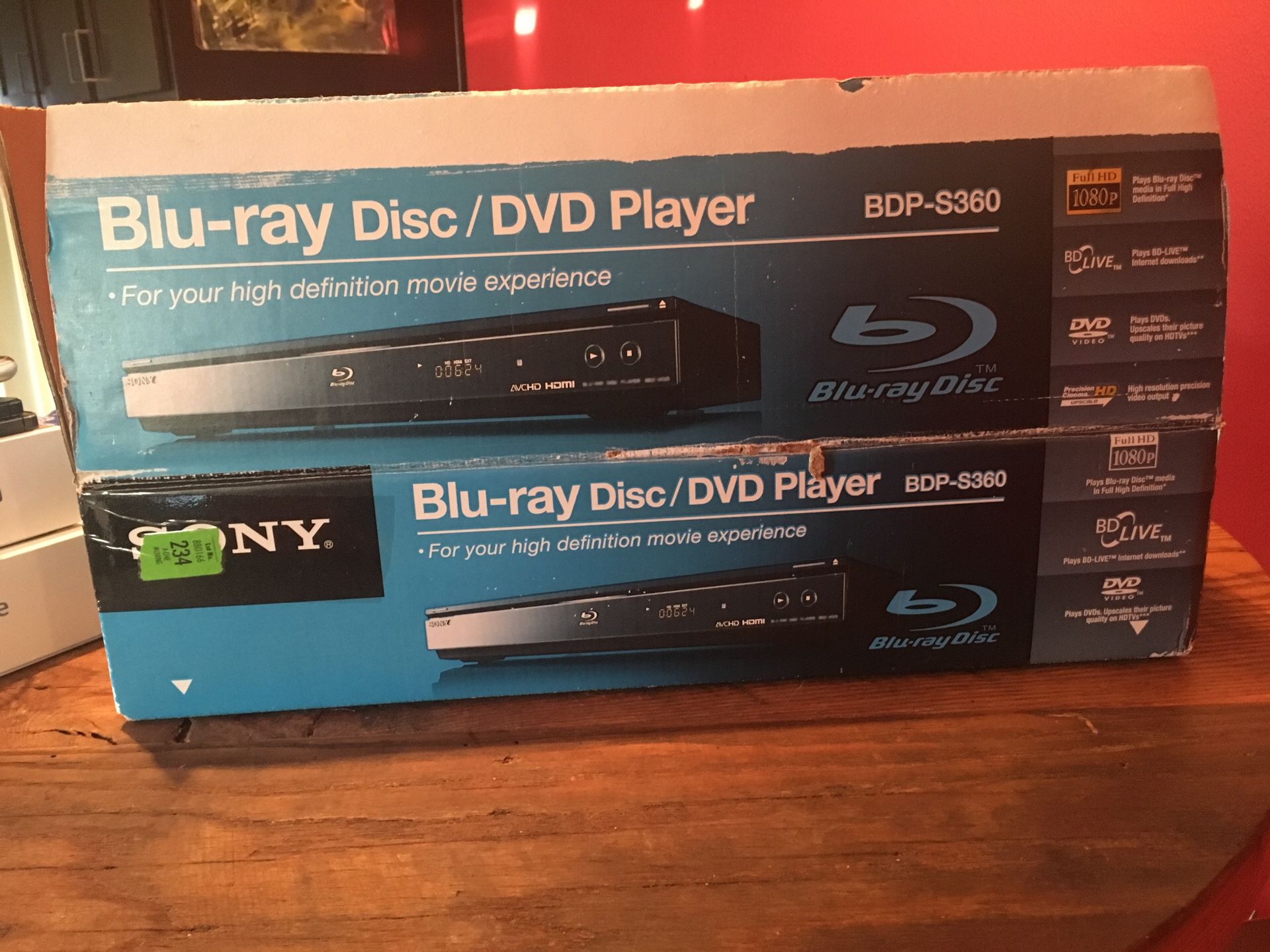 Blue Ray/dvd player