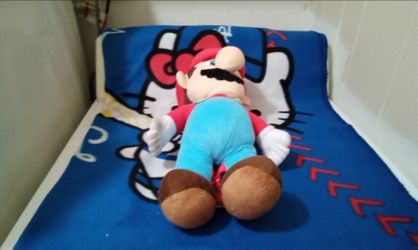 Mario Bros Plushie Bag