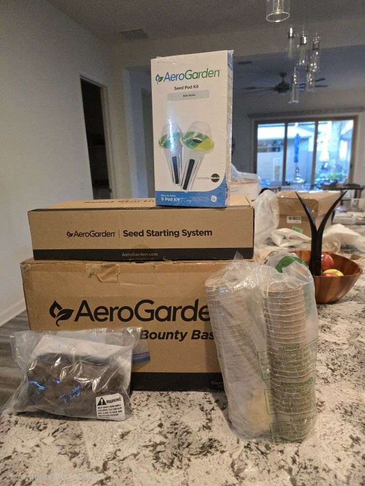 Aerogarden Bounty Basic With Seed Starter & Salad Greens 9 Pod Kit -  www.ice4pros.com.br
