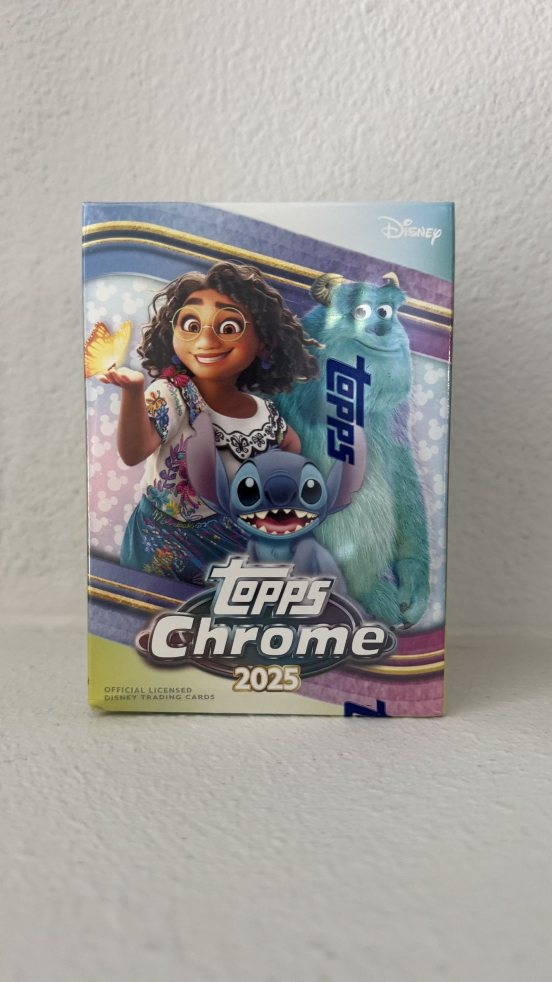 2025 TOPPS CHROME DISNEY FACTORY SEALED VALUE BOX (LOT OF 10)
