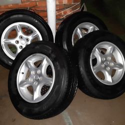 Set Of Jeep Wheels