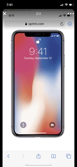 iPhone X 64GB Sprint