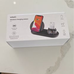 Wimo 3 in 1 Wireless Apple Charger