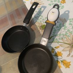 Nice 2 Small Fryer Pans Available 