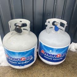 2 Full Propane Gas Tanks by AmeriGas, Lowest Price Anywhere