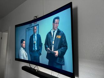 Large Curved Smart TV Wall Mounted 65”