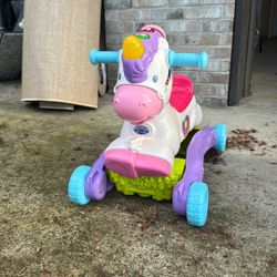 Toddler Unicorn Car 