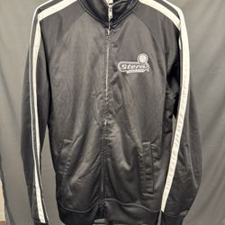 Stern Pinball Track Jacket (Black/White) — Size M