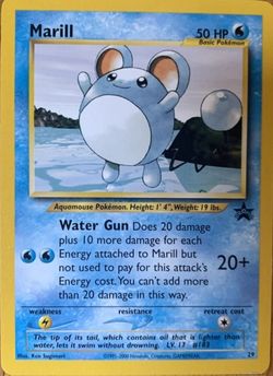 Pokemon Card Marrill Promo 