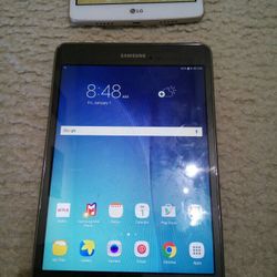 Three  Tablets  2 Samsung Galaxy One 7" And Second  8" Lg Tablet Working Fine  16 Gb All 3 For $70