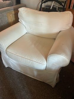 White big chair