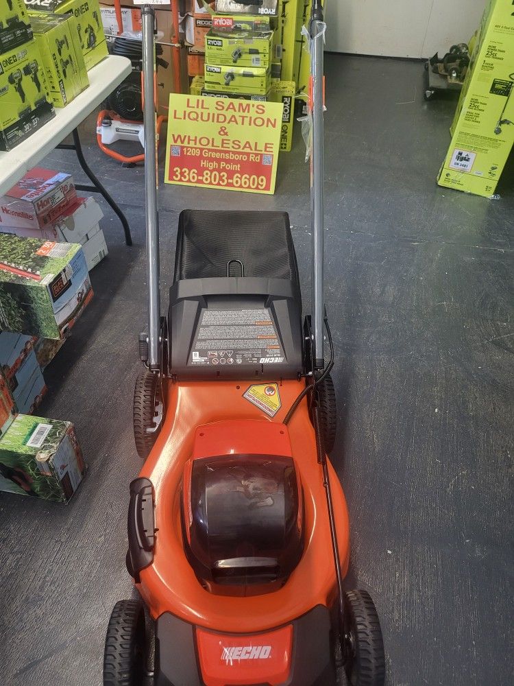 Lawn Mowers for Sale
ECHO 56v 21in Push Mower
(Making Way For New Inventory Sale)