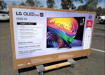 65C6 65” LG smart 4k Oled Hdr tv