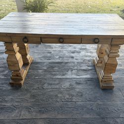 Rustic Wooden Table 