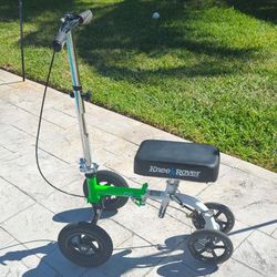 Kneerover Go! Hybrid knee scooter Green & White