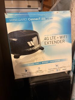 Winegard 434719 ConnecT 2.0 4G2 (WF2-435) 4G LTE and Wi-Fi Extender for RVs
