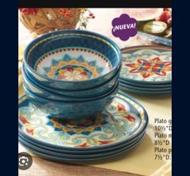 Set De 12 Piezas Platos Princess H